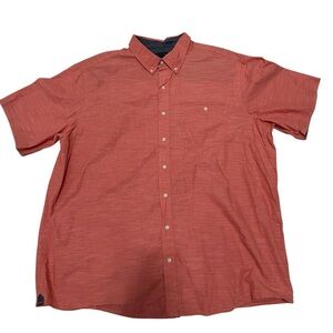 Synrgy Short Sleeve Button Down Shirt 2XL boxBA